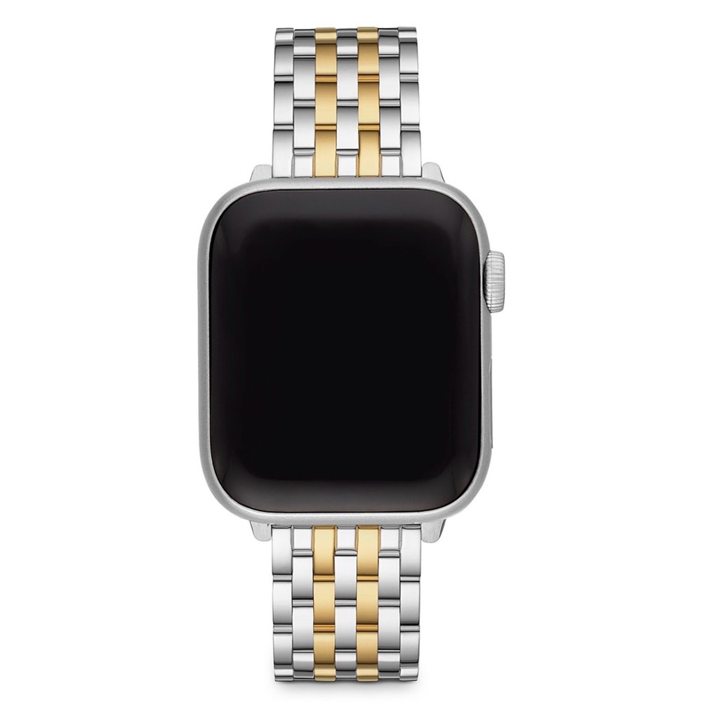 Apple Smartwatch with Gold and Silver Band